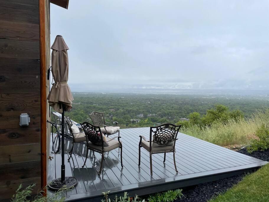 فيلا Luxury Alpine Treehouse Holladay المظهر الخارجي الصورة